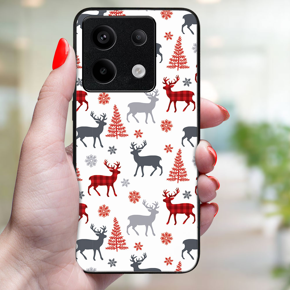 MY ART Husă Cu Design De Crăciun Xiaomi Redmi Note 13 Pro 5G DEER (068)