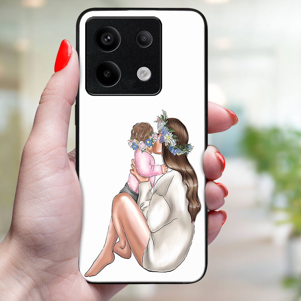 MY ART Husă De Protecție Pentru Xiaomi Redmi Note 13 5G BABY GIRL (111)