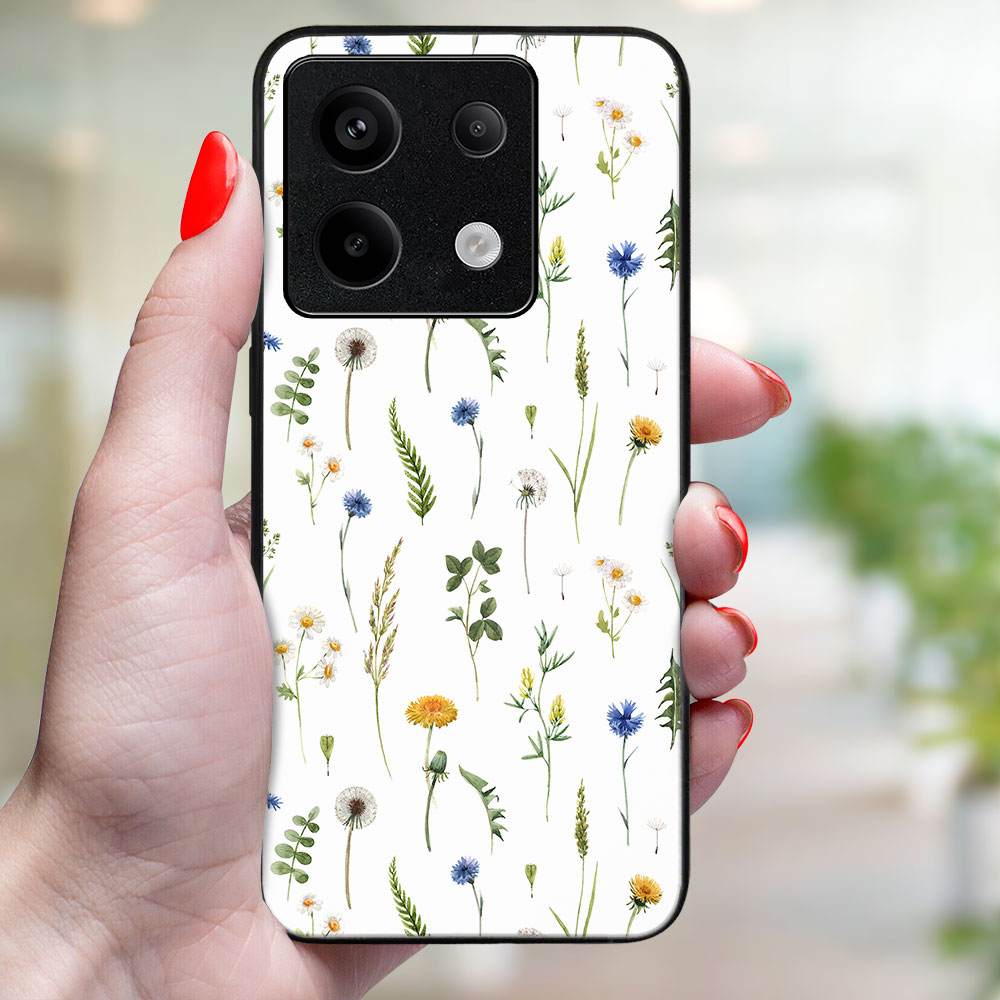 MY ART Husă De Protecție Pentru Xiaomi Redmi Note 13 5G WILDFLOWER (153)