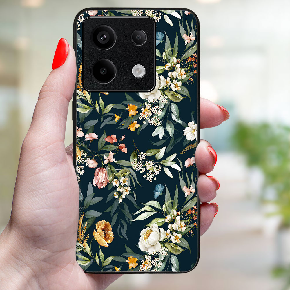 MY ART Husă De Protecție Pentru Xiaomi Redmi Note 13 5G FLORAL (158)