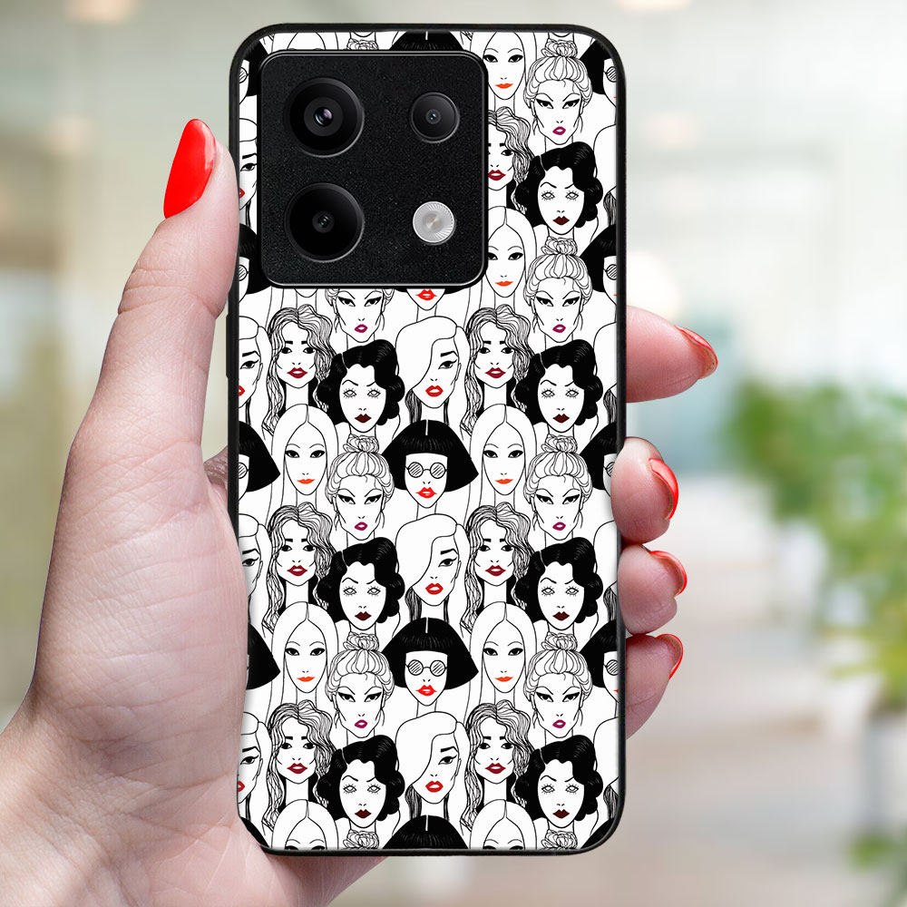 MY ART Husă De Protecție Pentru Xiaomi Redmi Note 13 Pro 5G LIPSTICK (174)