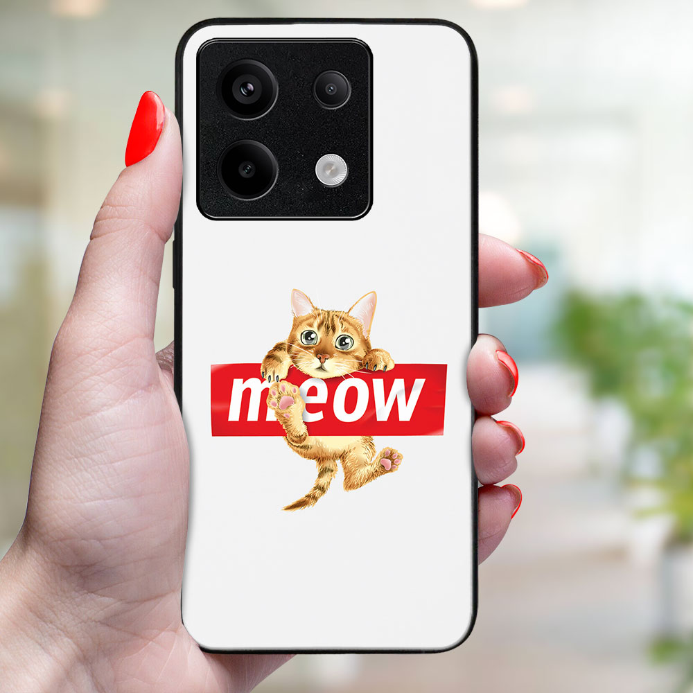 MY ART Husă De Protecție Pentru Xiaomi Redmi Note 13 5G MEOW (183)