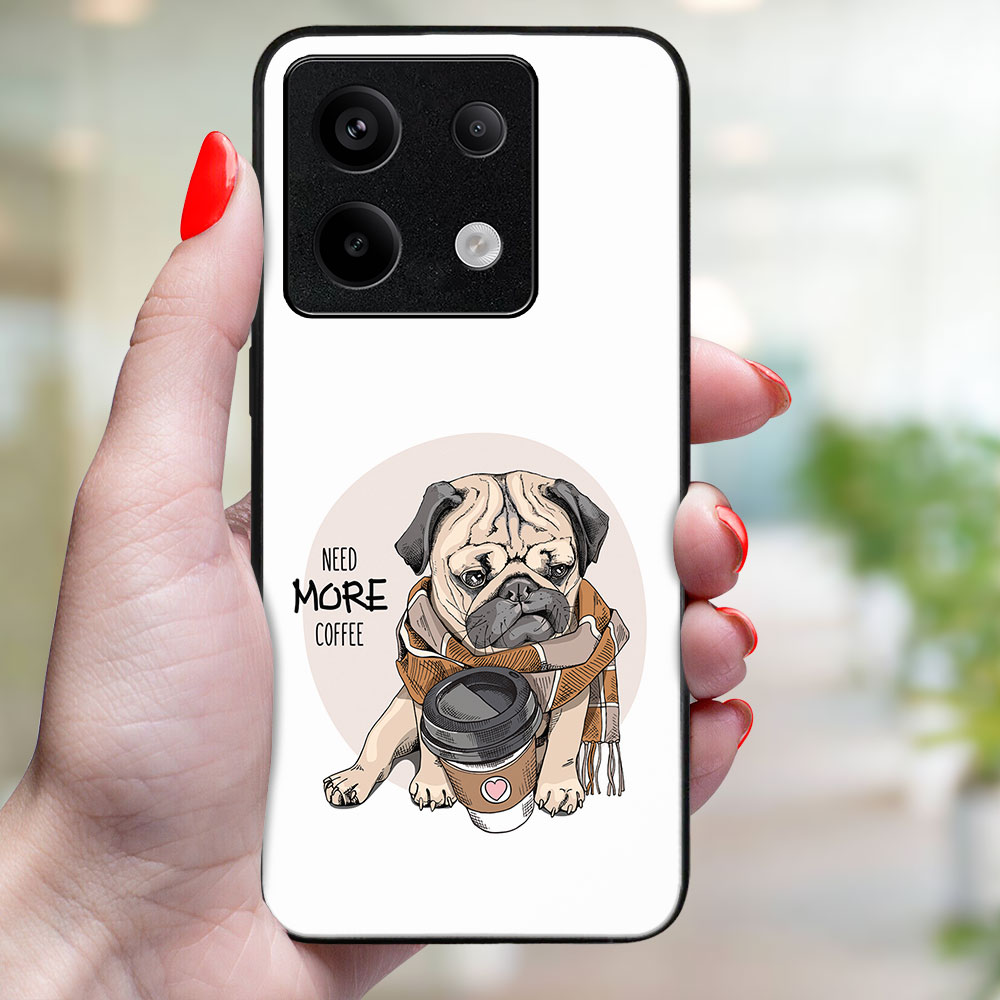 MY ART Husă De Protecție Pentru Xiaomi Redmi Note 13 Pro 5G MORE COFFEE (184)