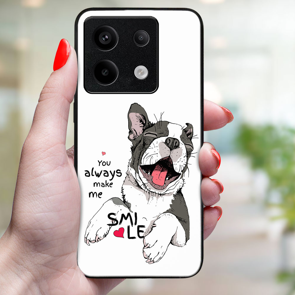 MY ART Husă De Protecție Pentru Xiaomi Redmi Note 13 5G SMILE (189)