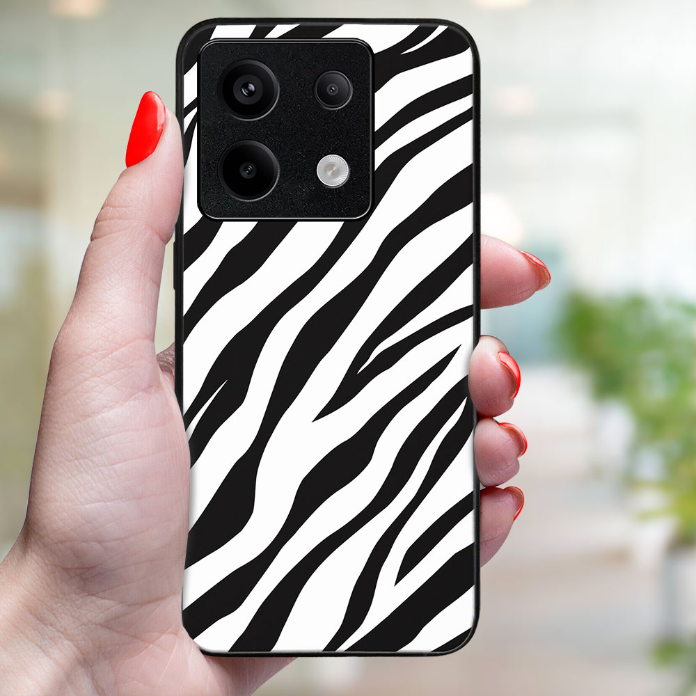 MY ART Husă De Protecție Pentru Xiaomi Redmi Note 13 5G ZEBRA (237)