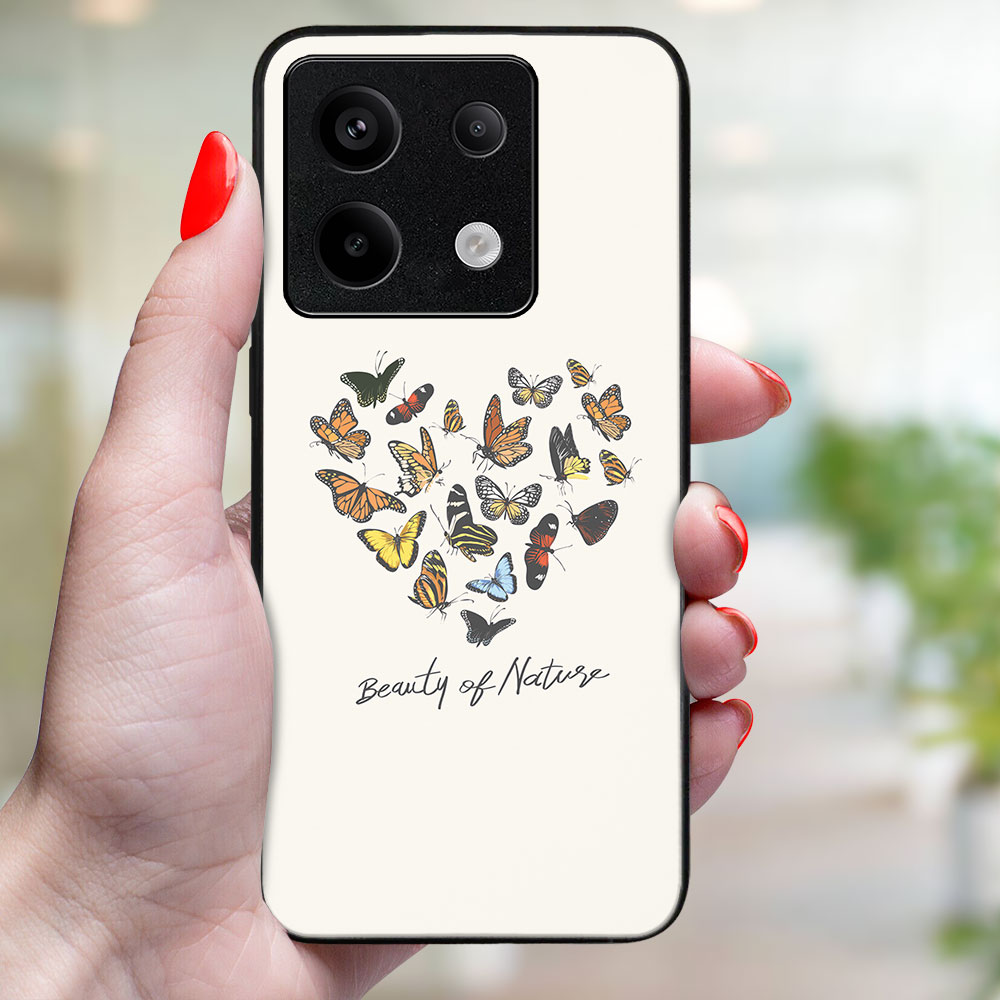 MY ART Husă De Protecție Pentru Xiaomi Redmi Note 13 5G BUTTERFLIES (240)