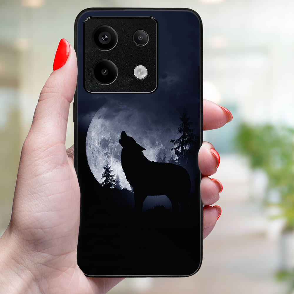 MY ART Husă De Protecție Pentru Xiaomi Redmi Note 13 Pro 5G WOLF (247)