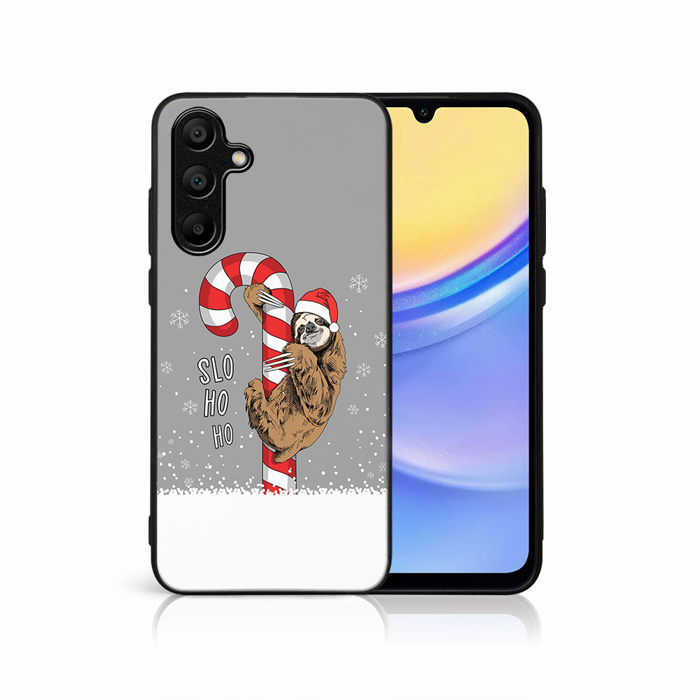 MY ART Husă Cu Design De Crăciun Samsung Galaxy A15 CANDY (076)