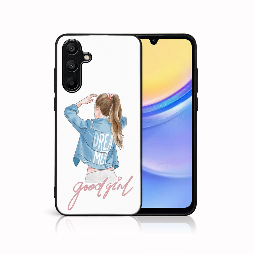 MY ART Husă De Protecție Pentru Samsung Galaxy A15 BUN GIRL (130)