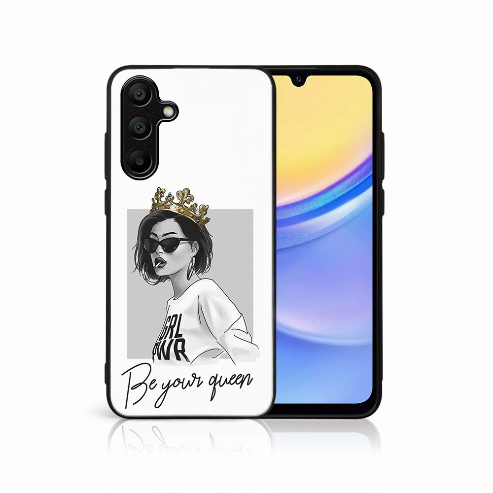 MY ART Husă De Protecție Pentru Samsung Galaxy A15 QUEEN (139)