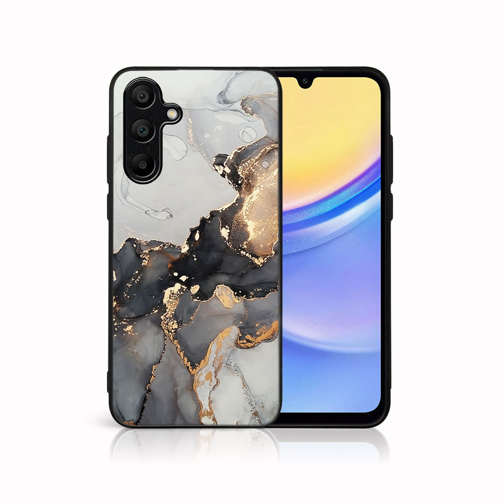 MY ART Husă De Protecție Pentru Samsung Galaxy A15 GREY MARBLE (140)