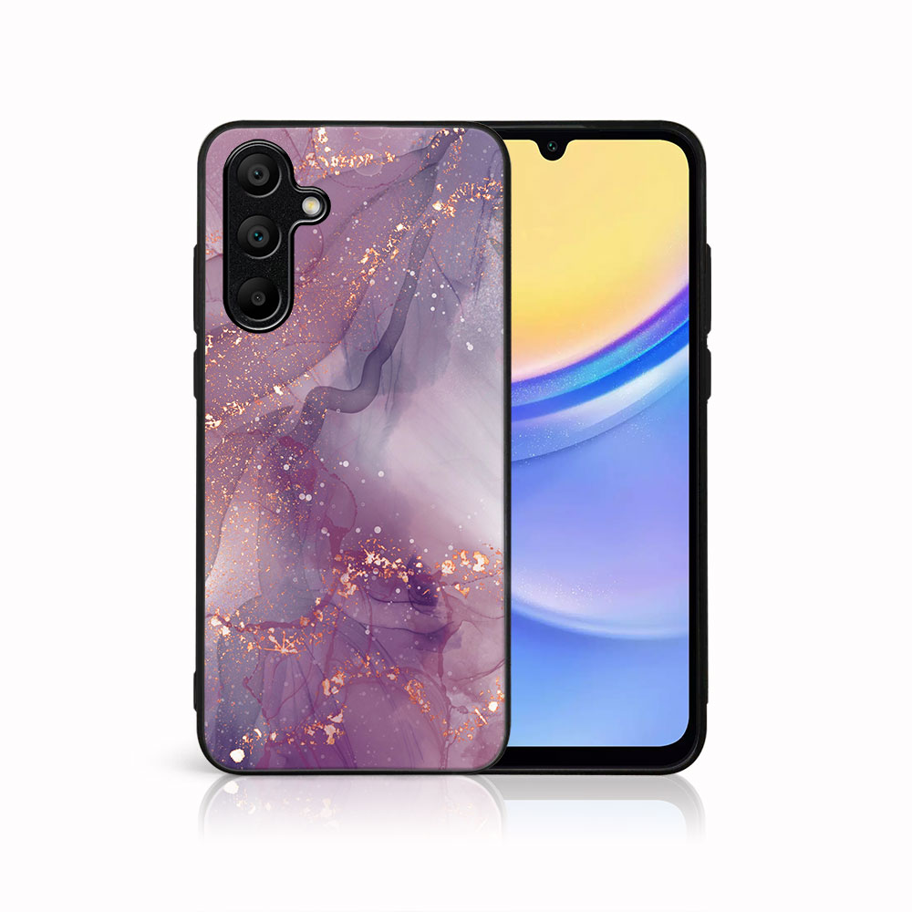 MY ART Husă De Protecție Pentru Samsung Galaxy A15 PURPLE (148)