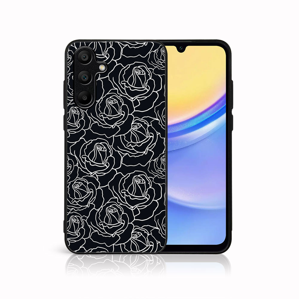 MY ART Husă De Protecție Pentru Samsung Galaxy A15 ROSES (172)