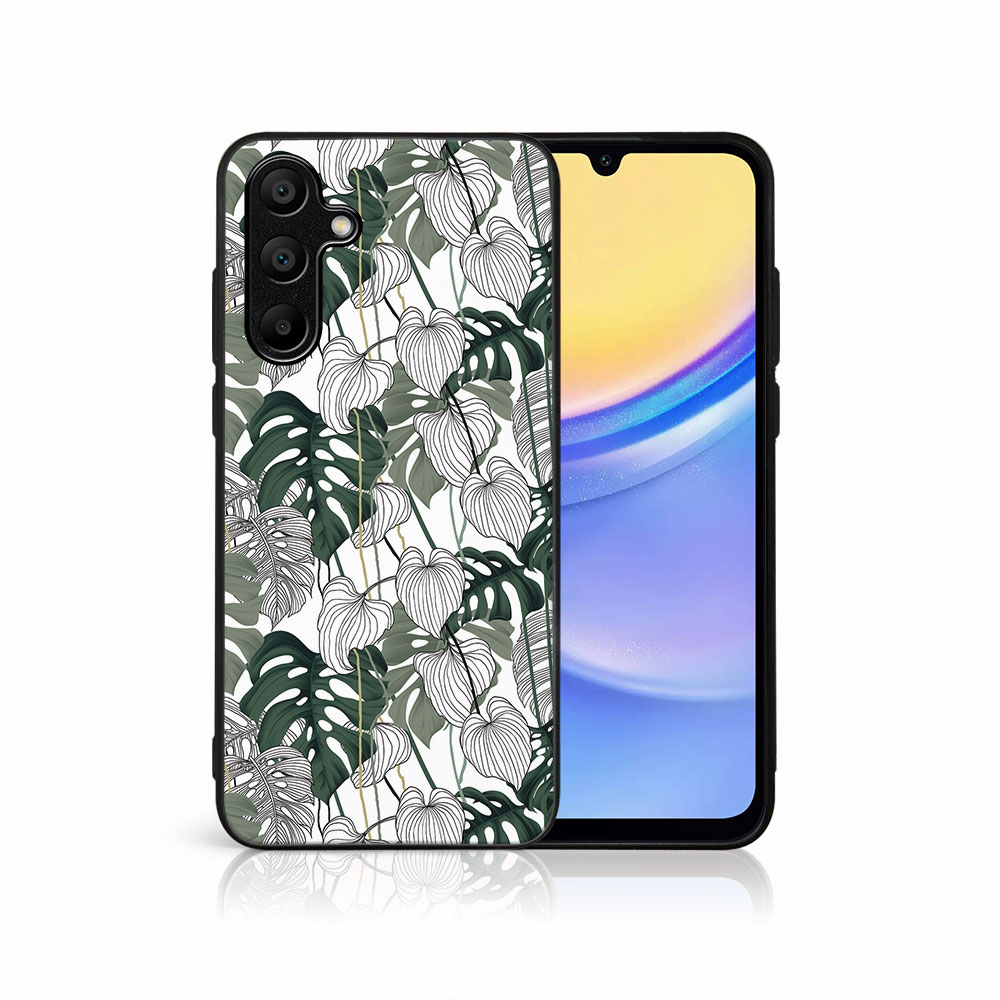 MY ART Husă De Protecție Pentru Samsung Galaxy A15 LEAF (175)