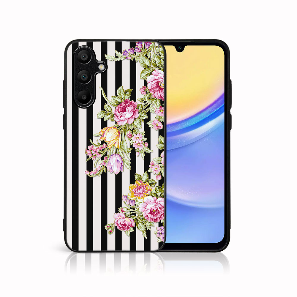 MY ART Husă De Protecție Pentru Samsung Galaxy A15 STRIPS (176)