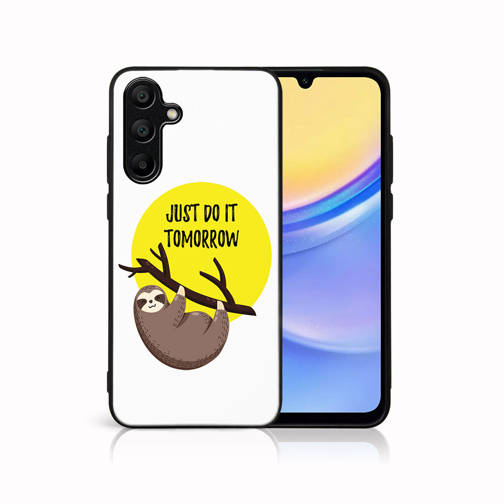 MY ART Husă De Protecție Pentru Samsung Galaxy A15 SLOTH (188)