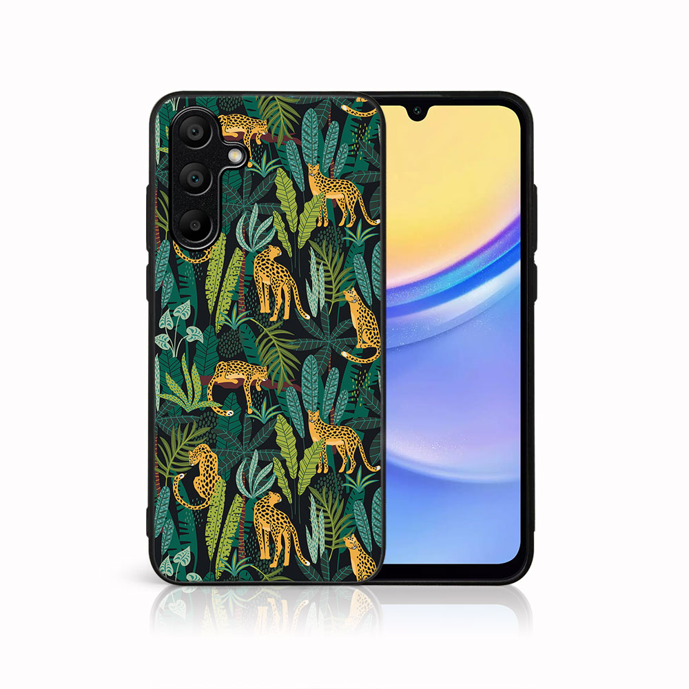 MY ART Husă De Protecție Pentru Samsung Galaxy A15 LEOPARD (239)