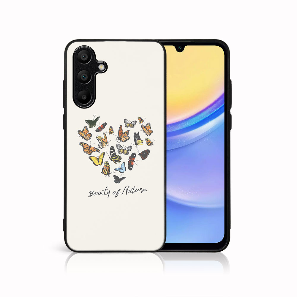 MY ART Husă De Protecție Pentru Samsung Galaxy A15 BUTTERFLIES (240)