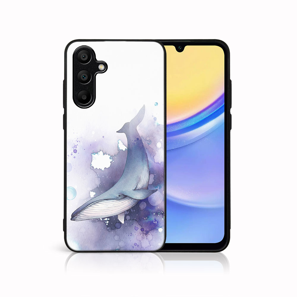 MY ART Husă De Protecție Pentru Samsung Galaxy A15 WHALE (242)