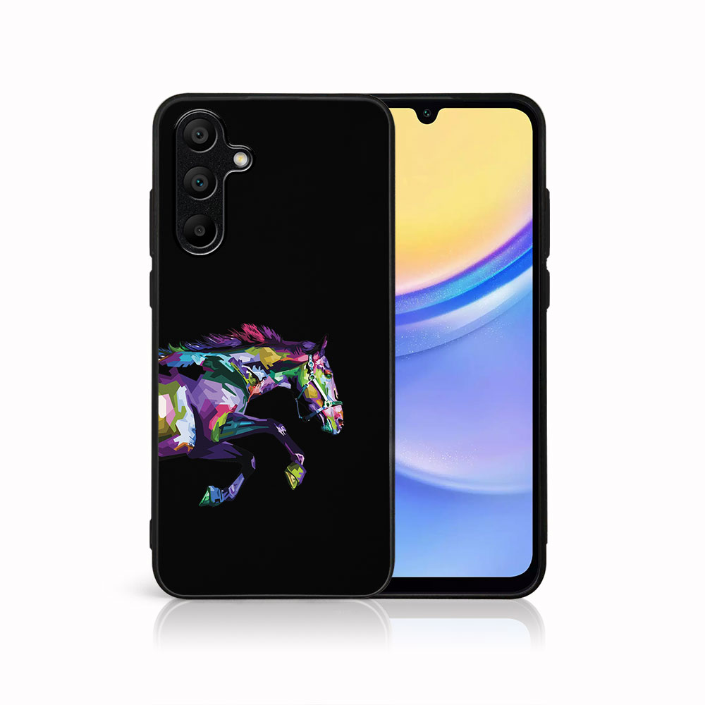 MY ART Husă De Protecție Pentru Samsung Galaxy A15 HORSE (249)