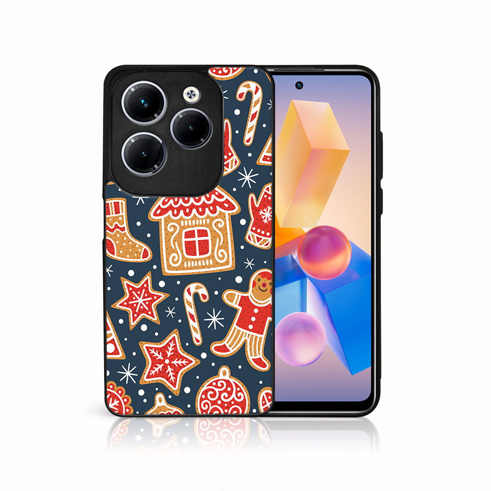 MY ART Capac Cu Design De Crăciun Infinix Hot 40 / Hot 40 Pro CHRISTMAS (069)