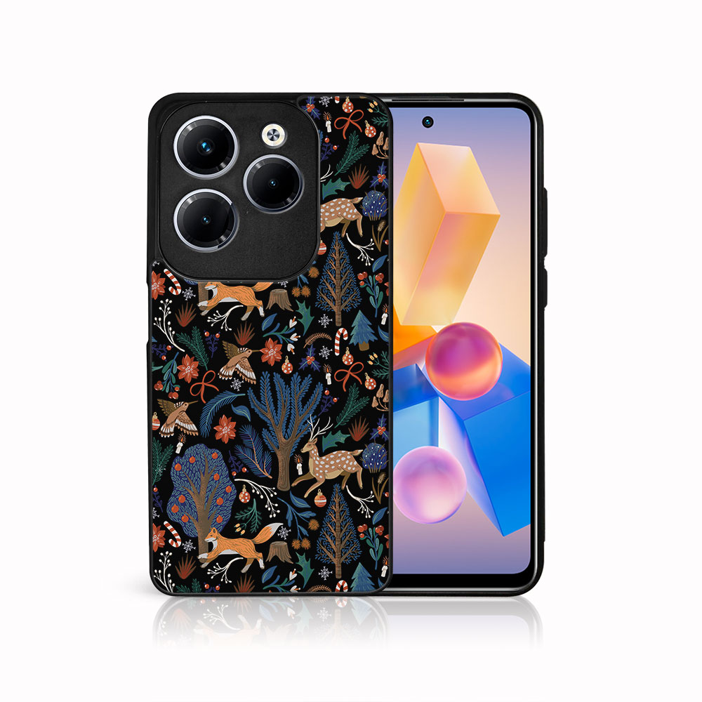 MY ART Husă Cu Design De Crăciun Infinix Hot 40 / Hot 40 Pro IARNA (071)