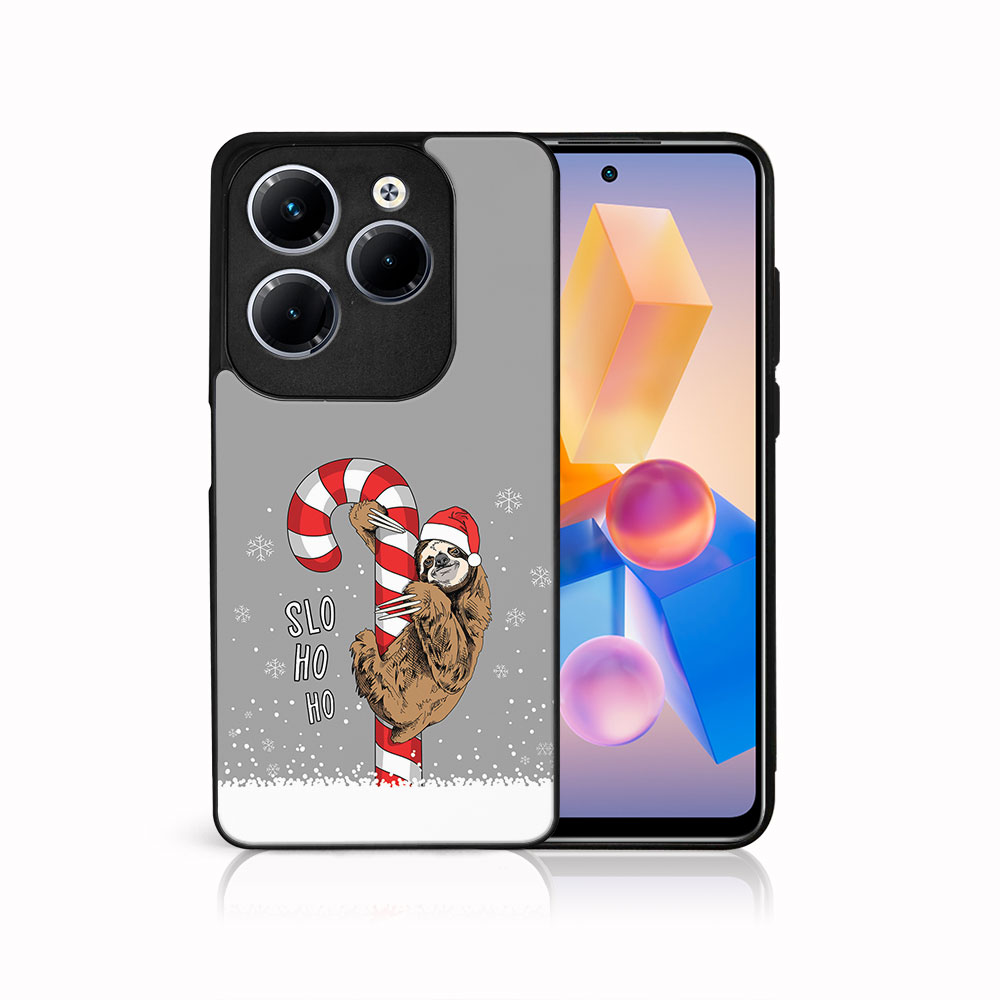 MY ART Husă Cu Design De Crăciun Infinix Hot 40 / Hot 40 Pro CANDY (076)