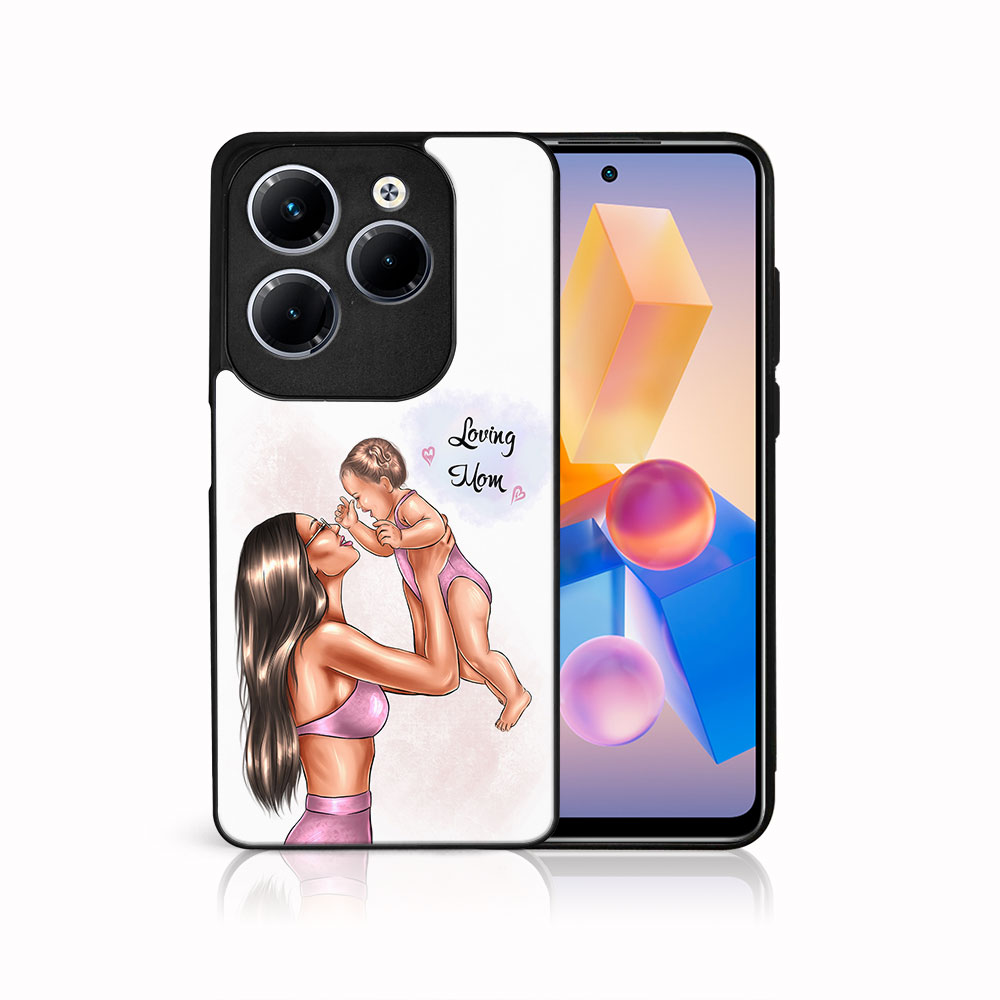 MY ART Husă De Protecție Pentru Infinix Hot 40 / Hot 40 Pro LOVING MOM (115)