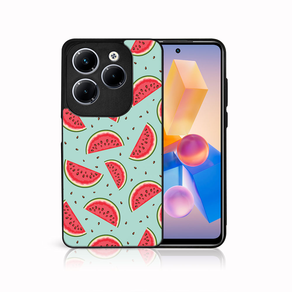 MY ART Husă De Protecție Pentru Infinix Hot 40 / Hot 40 Pro PEPENE VERDE (120)