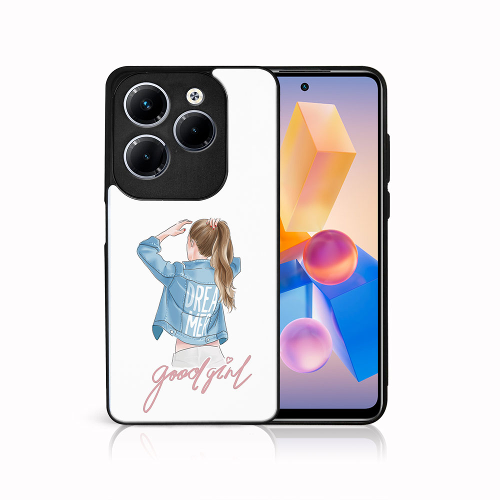 MY ART Husă De Protecție Pentru Infinix Hot 40 / Hot 40 Pro BUN GIRL (130)