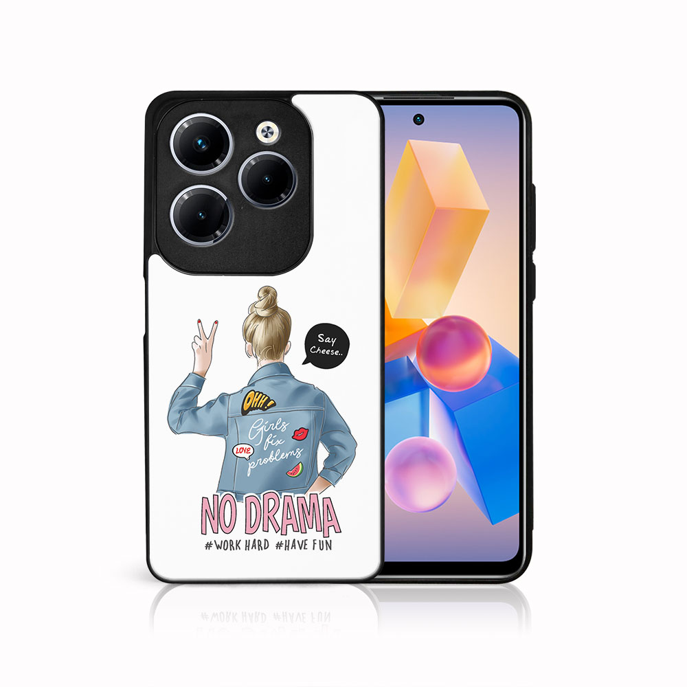 MY ART Husă De Protecție Pentru Infinix Hot 40 / Hot 40 Pro FĂRĂ DRAMA (138)