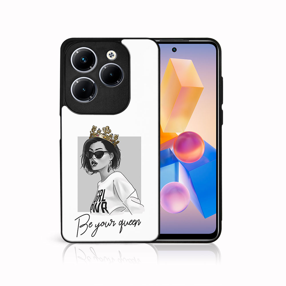 MY ART Husă De Protecție Pentru Infinix Hot 40 / Hot 40 Pro QUEEN (139)