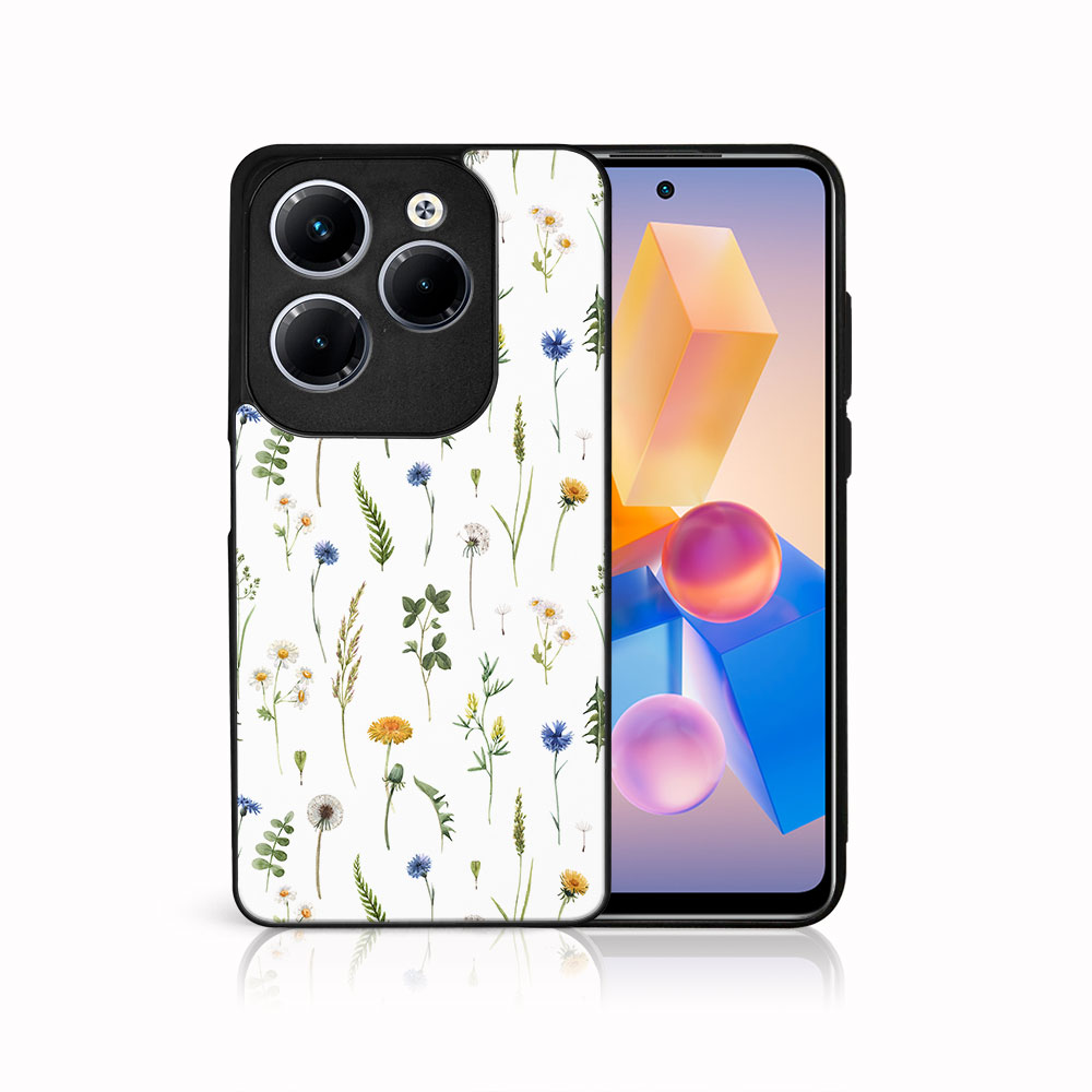 MY ART Husă De Protecție Pentru Infinix Hot 40 / Hot 40 Pro FLoare Sălbatică (153)