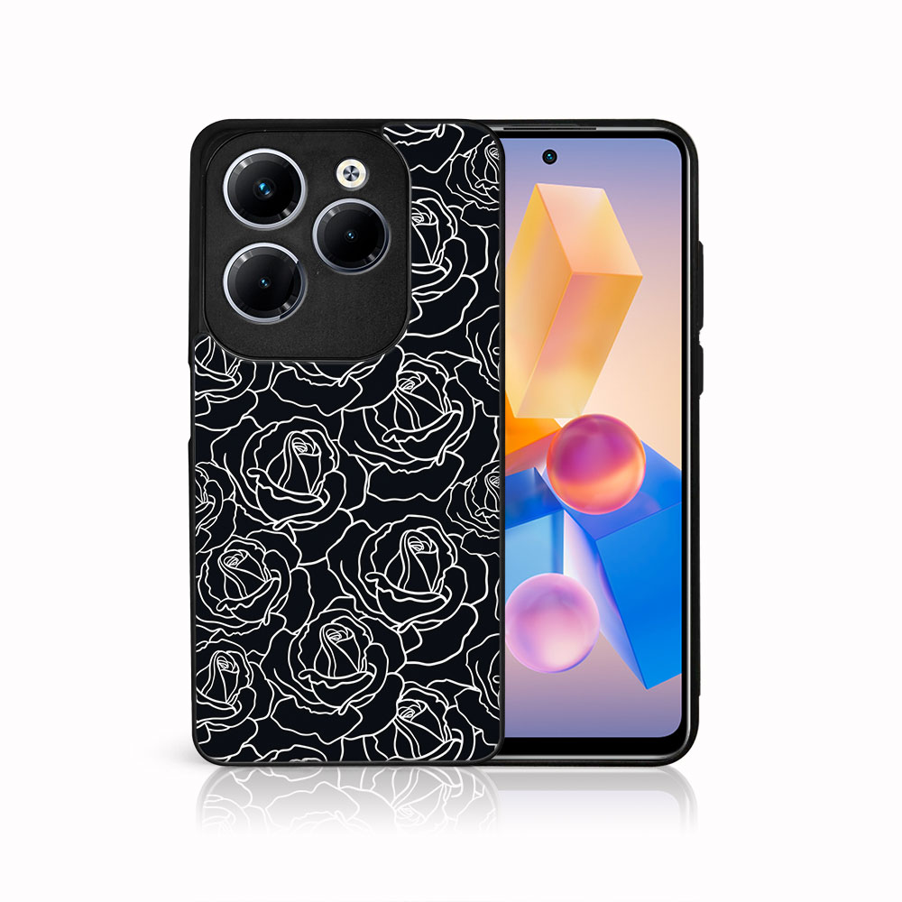 MY ART Husă De Protecție Pentru Infinix Hot 40 / Hot 40 Pro ROSES (172)