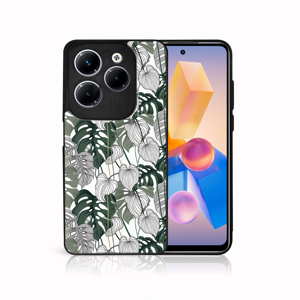 MY ART Husă De Protecție Pentru Infinix Hot 40 / Hot 40 Pro LEAF (175)