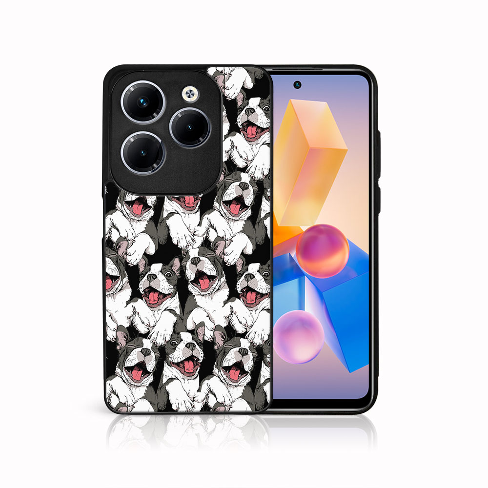 MY ART Husă De Protecție Pentru Infinix Hot 40 / Hot 40 Pro DOG (179)