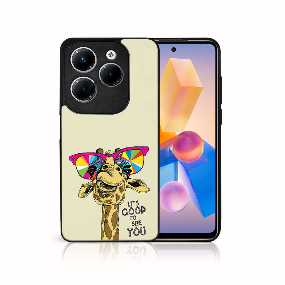 MY ART Husă De Protecție Pentru Infinix Hot 40 / Hot 40 Pro GIRAFFE (180)