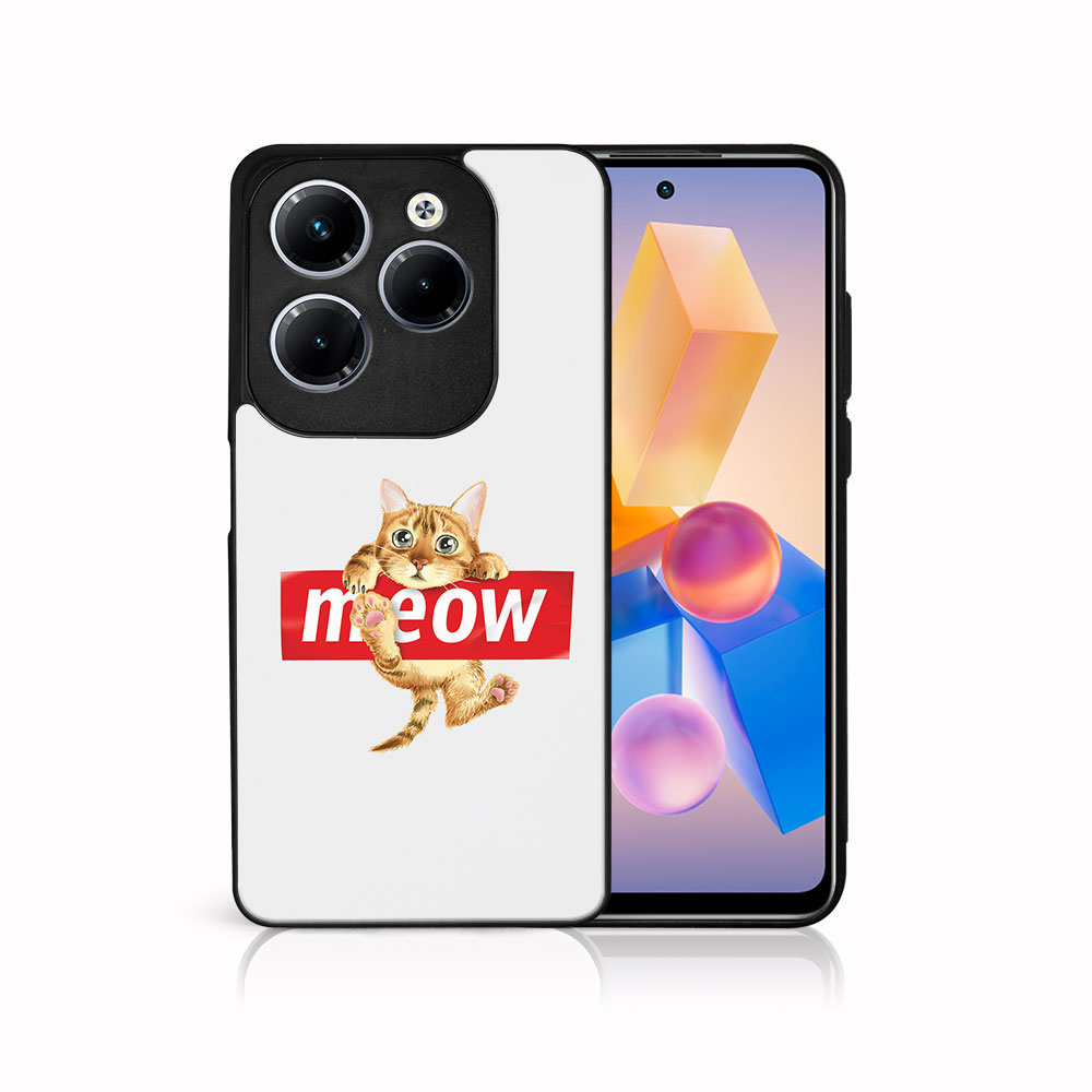 MY ART Husă De Protecție Pentru Infinix Hot 40 / Hot 40 Pro MEOW (183)