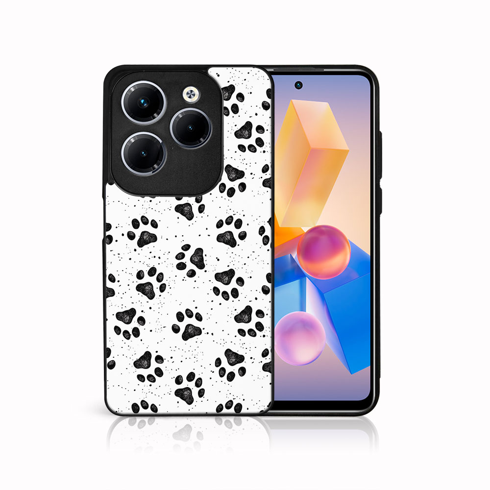 MY ART Husă De Protecție Pentru Infinix Hot 40 / Hot 40 Pro PAWS (185)