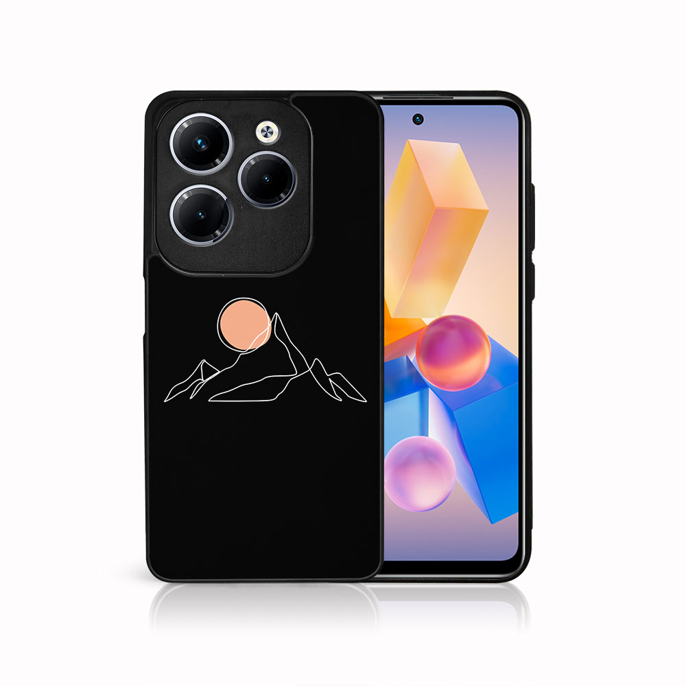 MY ART Husă De Protecție Pentru Infinix Hot 40 / Hot 40 Pro MUNTE (193)