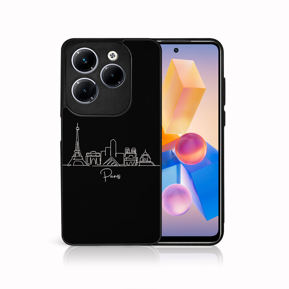 MY ART Husă De Protecție Pentru Infinix Hot 40 / Hot 40 Pro PARIS (209)