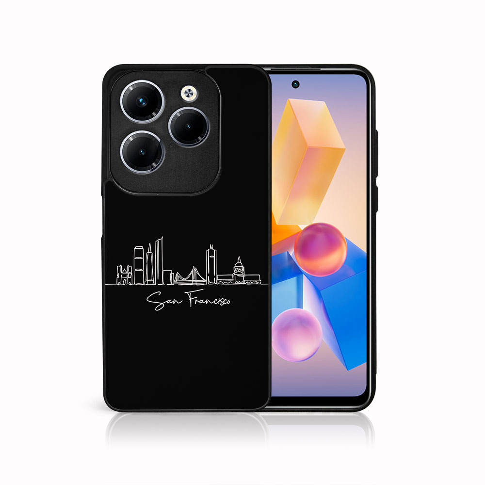 MY ART Husă De Protecție Pentru Infinix Hot 40 / Hot 40 Pro SAN FRANCISCO (212)