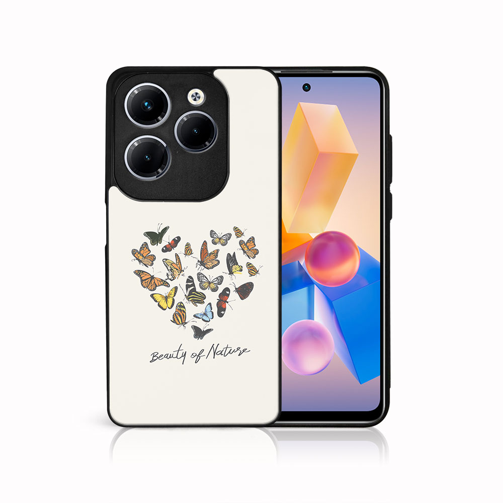 MY ART Husă De Protecție Pentru Infinix Hot 40 / Hot 40 Pro BUTTERFLIES (240)