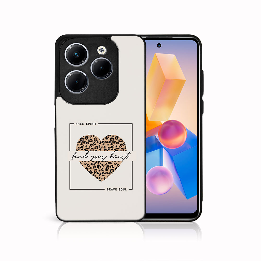 MY ART Husă De Protecție Pentru Infinix Hot 40 / Hot 40 Pro WILD HEART (241)