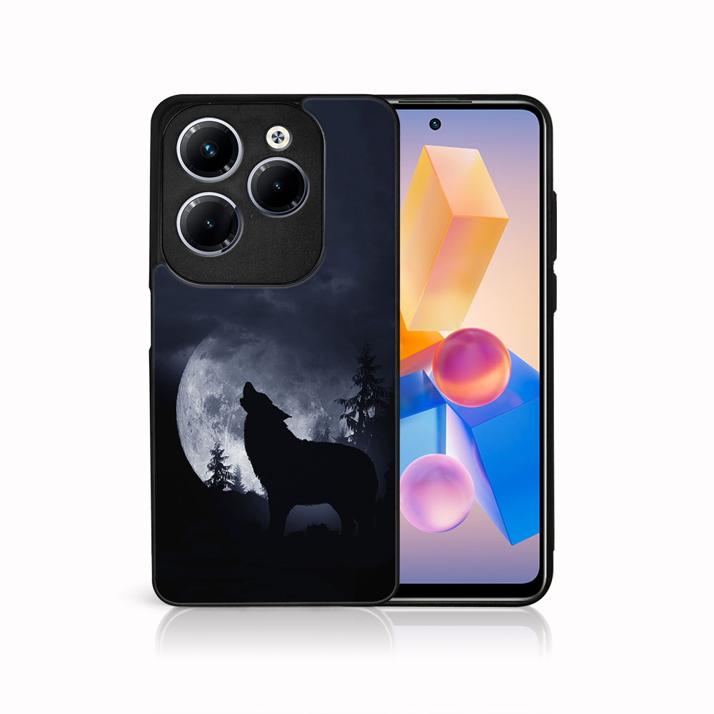 MY ART Husă De Protecție Pentru Infinix Hot 40 / Hot 40 Pro WOLF (247)