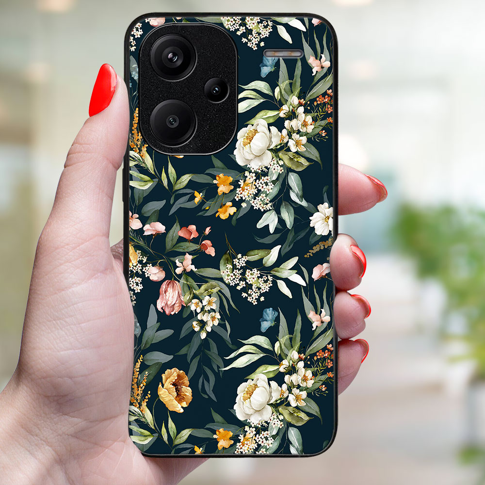 MY ART Husă De Protecție Pentru Xiaomi Redmi Note 13 Pro+ 5G FLORAL (158)