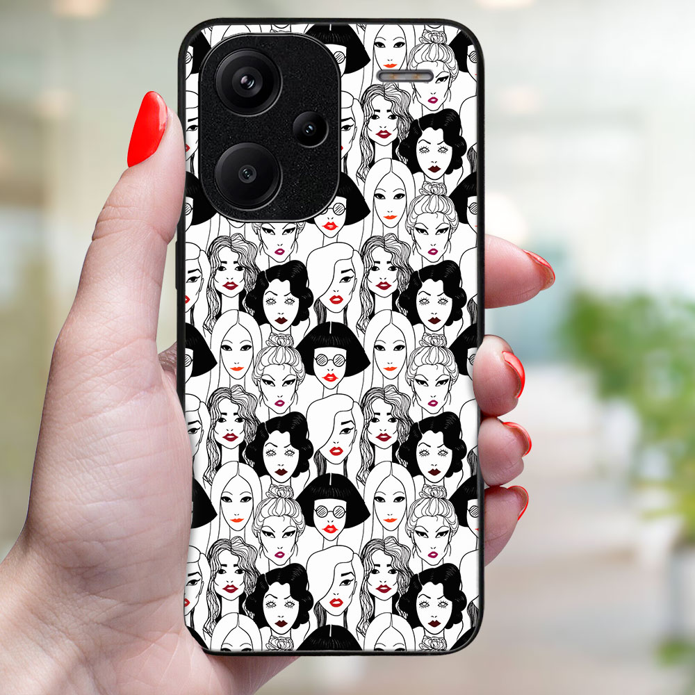 MY ART Husă De Protecție Pentru Xiaomi Redmi Note 13 Pro+ 5G LIPSTICK (174)