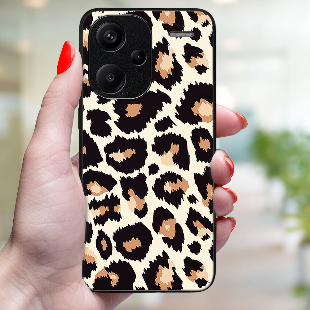 MY ART Ochranný Obal Pre Xiaomi Redmi Note 13 Pro+ 5G LEOPARD PRINT (238)