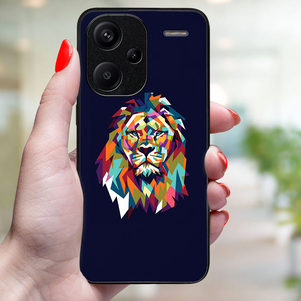 MY ART Ochranný Obal Pre Xiaomi Redmi Note 13 Pro+ 5G LION (246)