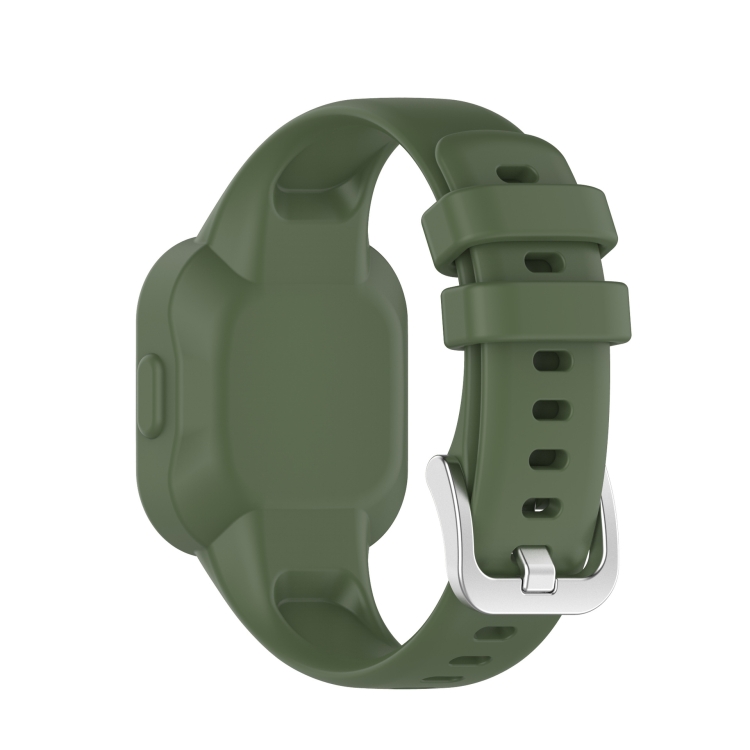 GLACIER Husa De Protectie Cu Curea Pentru Garmin Vivofit Junior3 Verde Inchis